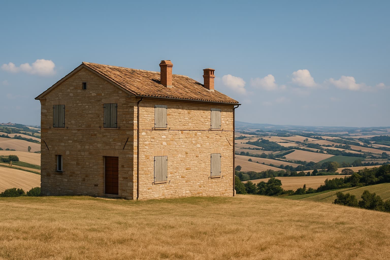 Vendita casale ex convento a cliente estero nelle Marche – caso studio immobiliare